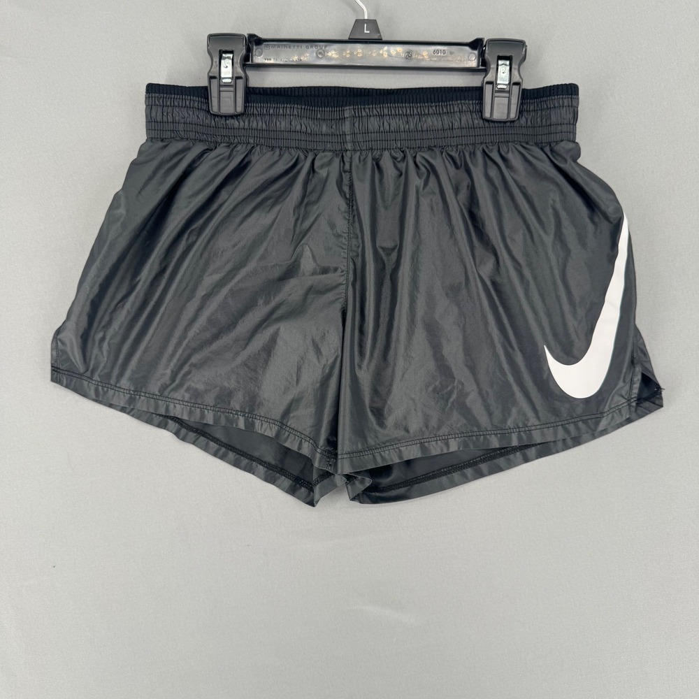 Nike Swoosh Run Womens Running Shorts Black CK0179-010 Small